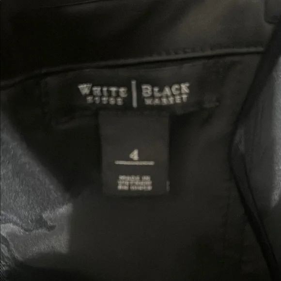 Black and Pink Strapless Ruched Cocktail Dress by White Black Market - Picture 3 of 3